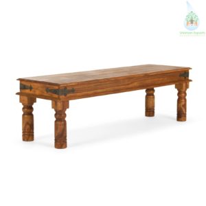 Indian Wooden Bench - Solid wood furniture Jodhpur exporter Holzbank
